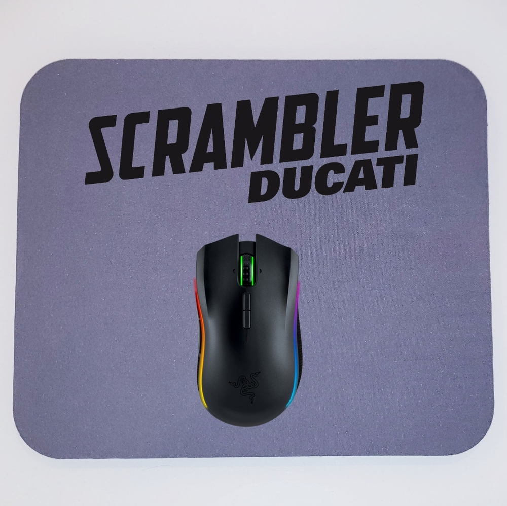 Ducati scrambler mouse pad office biker mouse pad